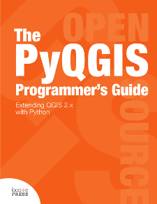 Book cover for PyQGIS Programmer's Guide by Locate Press